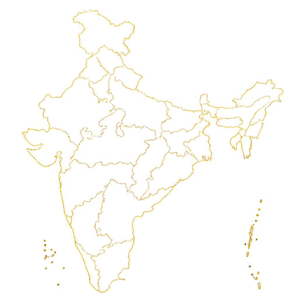 India map with growth corridors